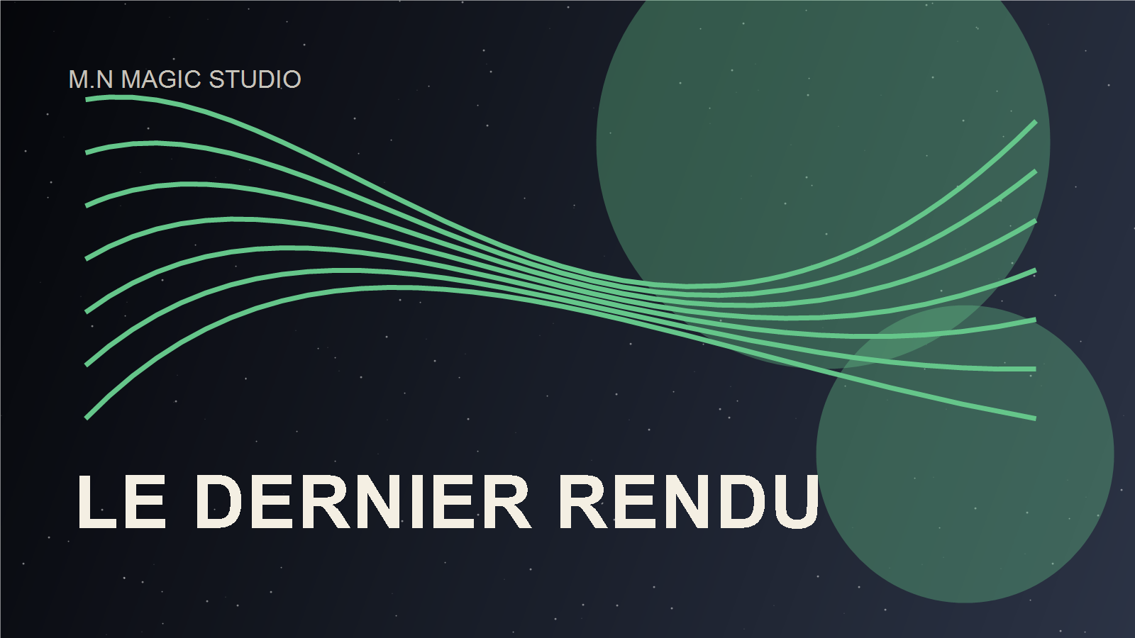 Annonce Le Dernier Rendu